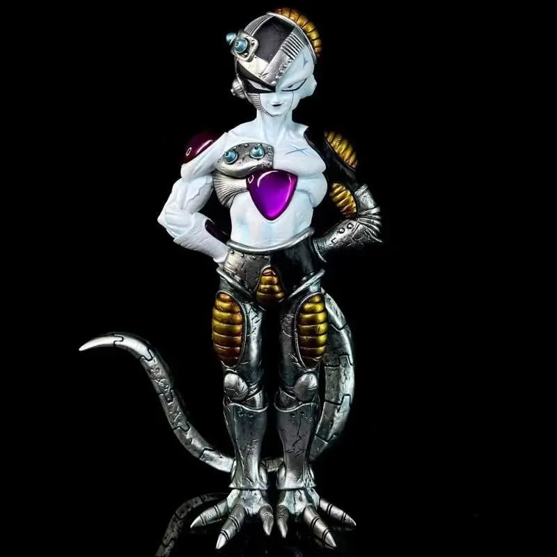 Super Saiyan Mechanical Frieza Model, Enhanced Version, Standing Pose, Birthday Gift, Collectible Figure, Boxed Handmade Toy, PVC Figure