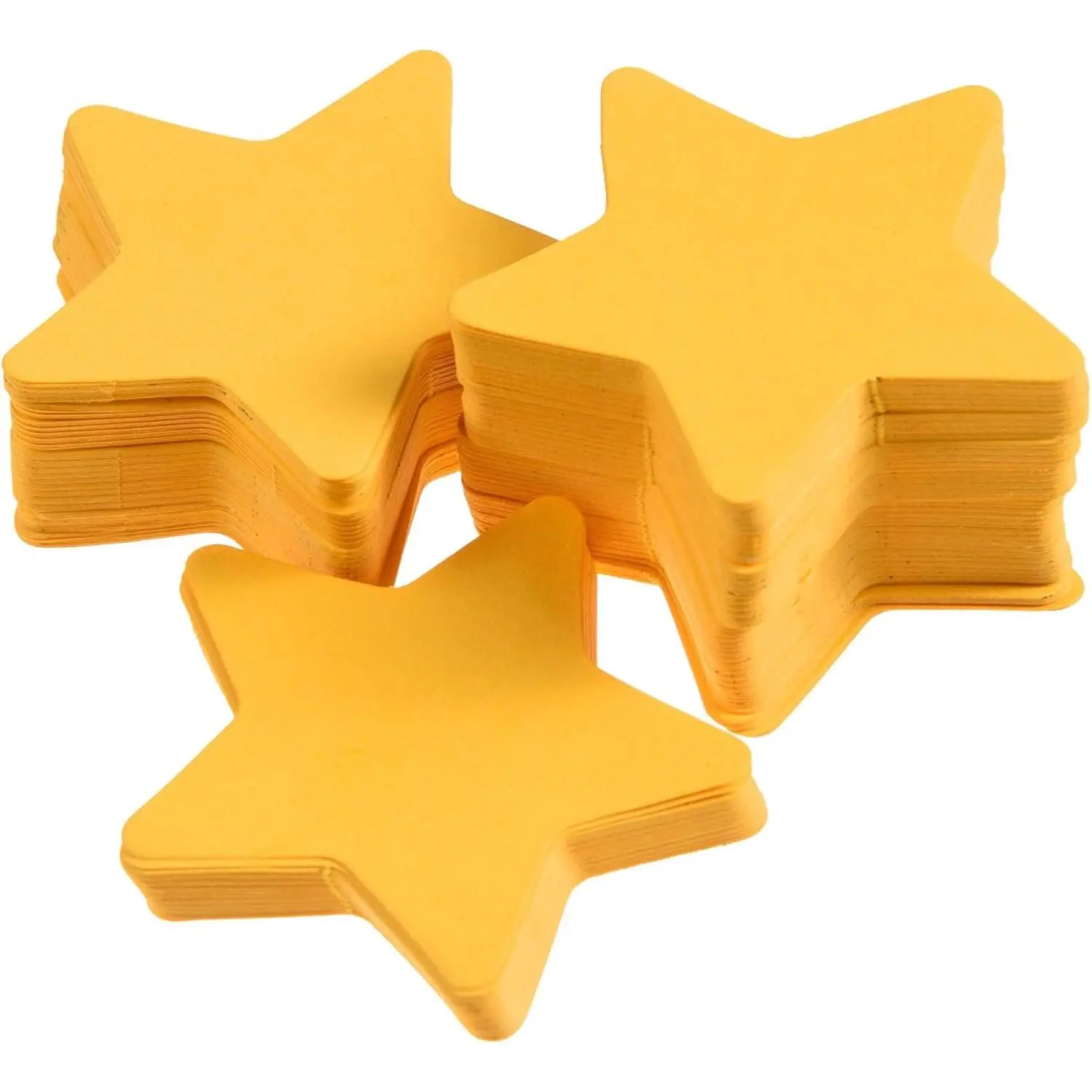 600 count Small Paper  Cutouts 2" Paper Stars Cut Outs   Shape  Cuts Summer Classroom Decor for Bulletin Board DIY Craft Project Party Wall Decoration