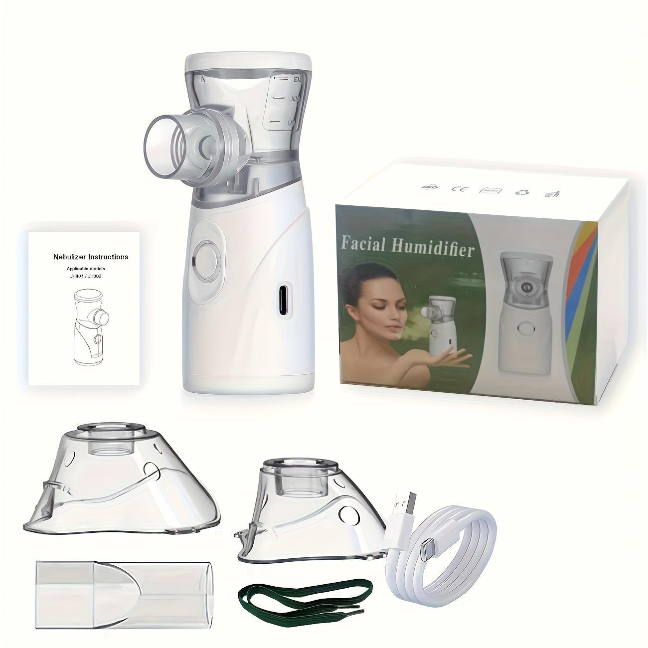Portable Handheld Humidifier for Deep Cleaning and Hydration, USB Rechargeable Travel-Friendly Design for Home & Office Use, USB Humidifier Machine, Usb Powered Humidifier