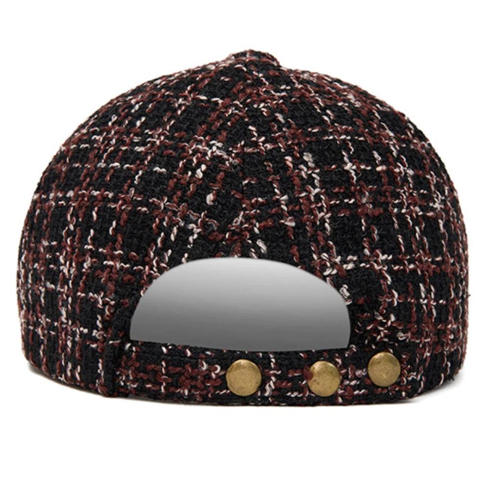 HT5033 Berets Knitted Spring Autumn Winter Hat Male Female Flat Cap Men Women Painter Beret Hat Adjustable Octagonal Beret Caps