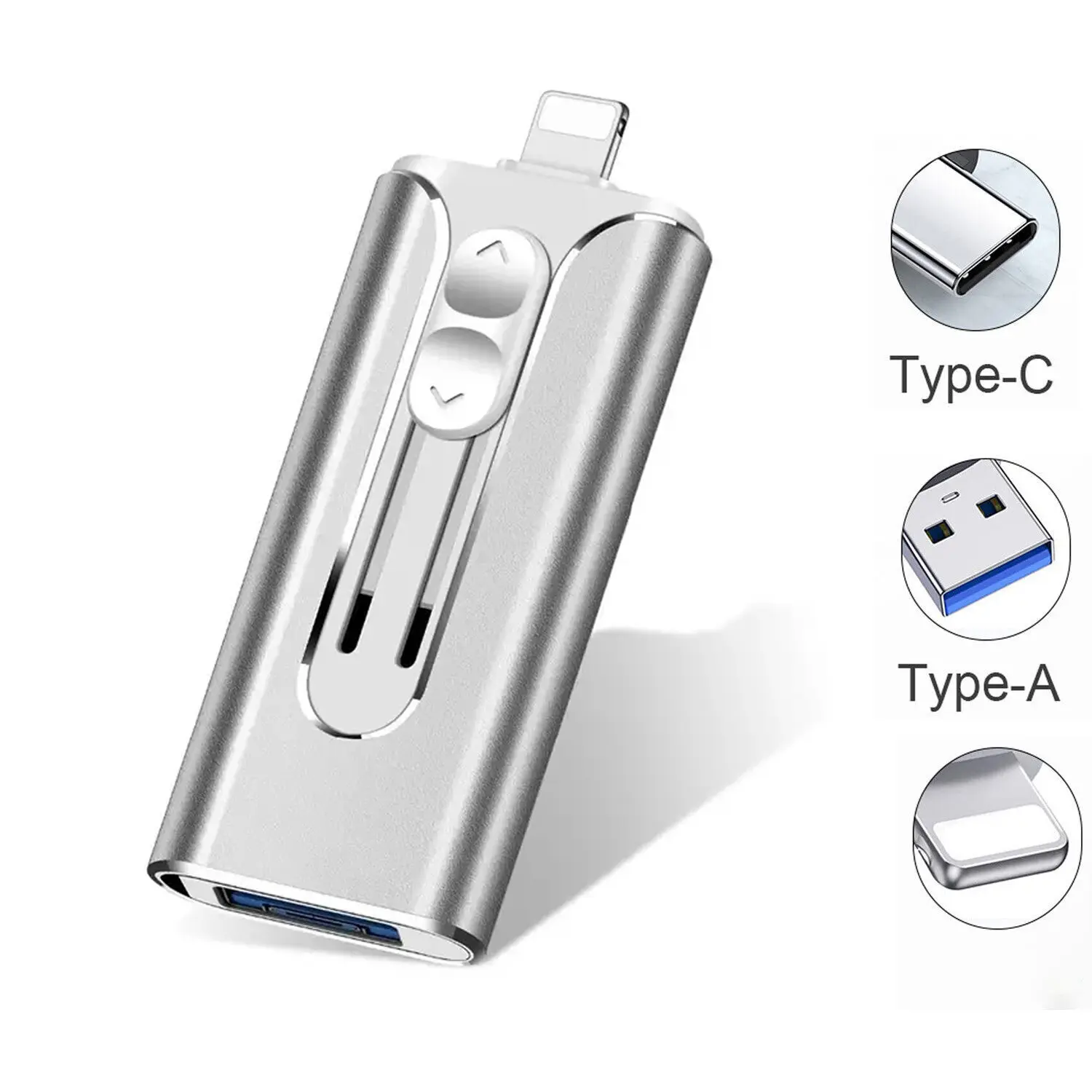 Ultra-Fast Flash Drive for Type-C & Android OTG, USB 3.0 Memory Stick, 128GB-1tb, External Storage, Photo Stick, Pen Drive