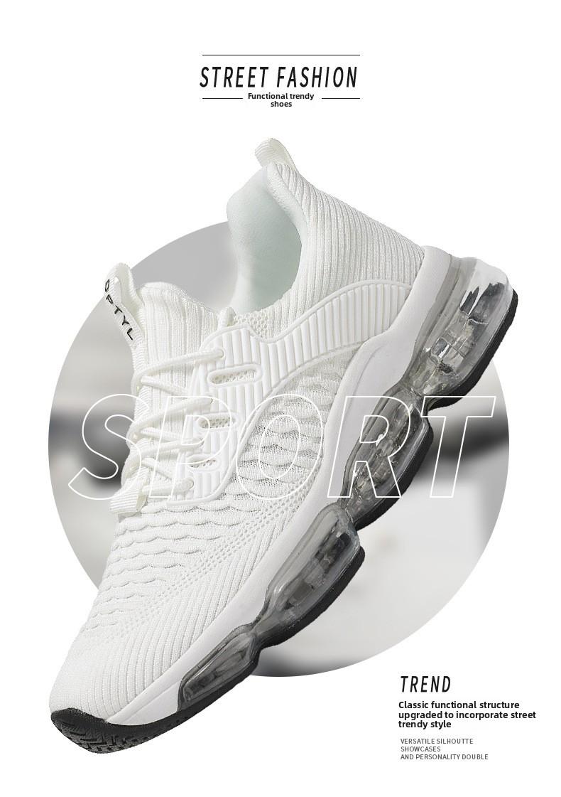 Mesler Men's Sporty Solid RoundToe Laces Trainers, Fashionable Lace UpFront Mesh Breathable Comfortable Sports Air Running Shoes Sporty Lightweight Breathable Running Shoes For Exercise & Daily Wear