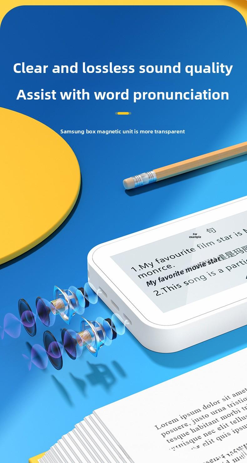 Electronic Vocabulary Card Student Electronic Dictionary English Learning Machine with Audio Player Electronic Vocabulary Card Student Electronic Dictionary English Learning Machine with Audio Player