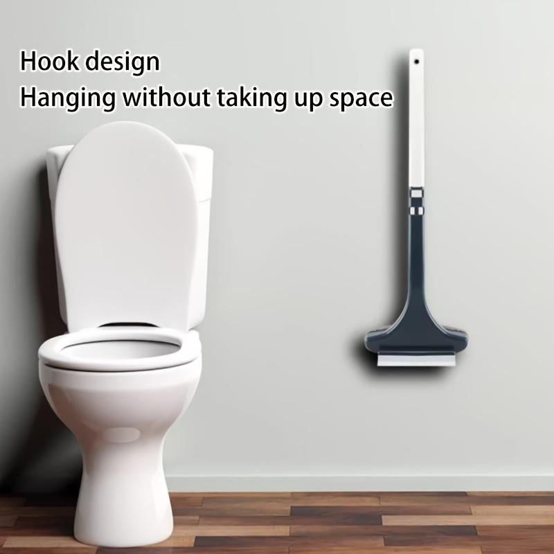 Household Cleaning Tool, Ideal for Christmas and Valentine's Day, Window Cleaning Brush, Cleaning Supplies, 2-in-1 Double-Sided Window Screen Cleaning Brush and Glass Wiper with Scraper, Long Handle, Dual-Use for Wet and Dry Cleaning.