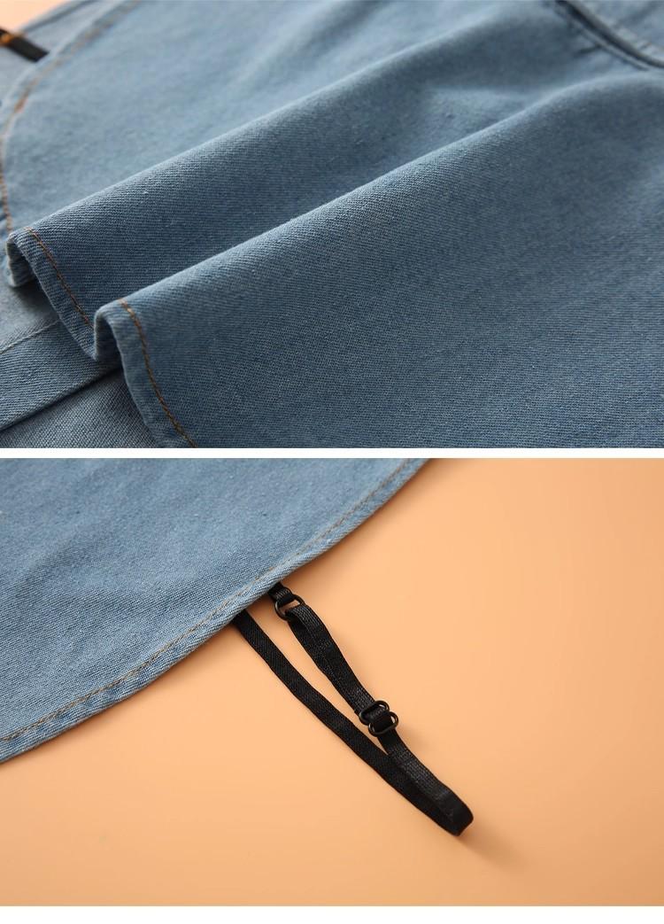 Men's and women's denim false collars are simple and versatile, making them a must-have for layering. They are suitable for various occasions such as daily life and the workplace.