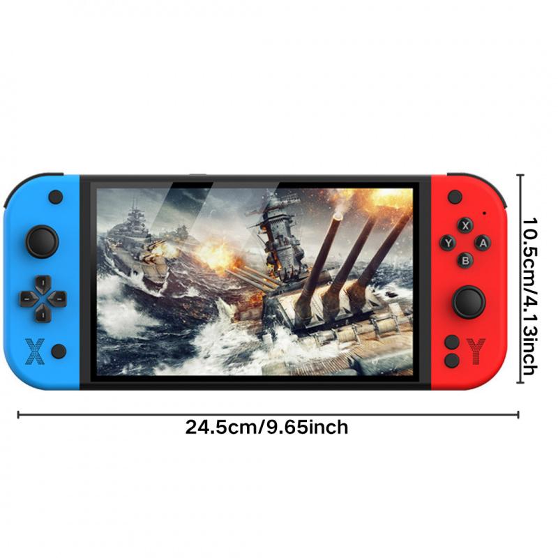 New G90 Handheld Game Console with 7 Inch IPS Screen, 4000mah Battery, Retro Gaming Device and Directional Buttons, Rechargeable Game Console