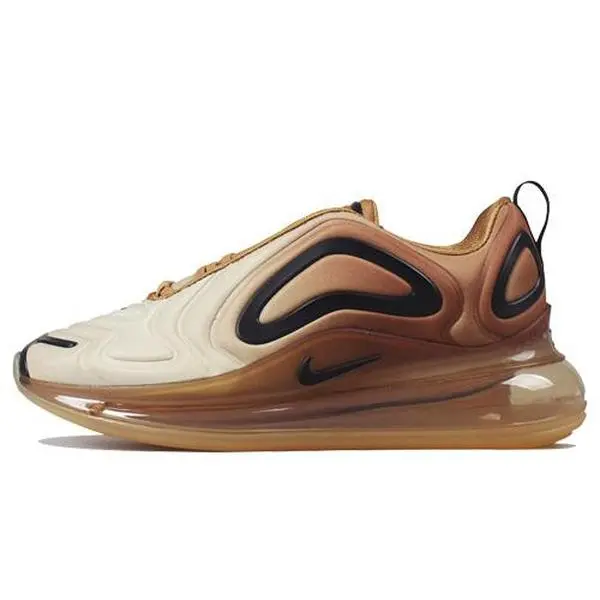 Nike Air Max 720 Women's Retro Low-Top Running Shoes in Desert Color Verifiable, with credentials and supporting global authentication