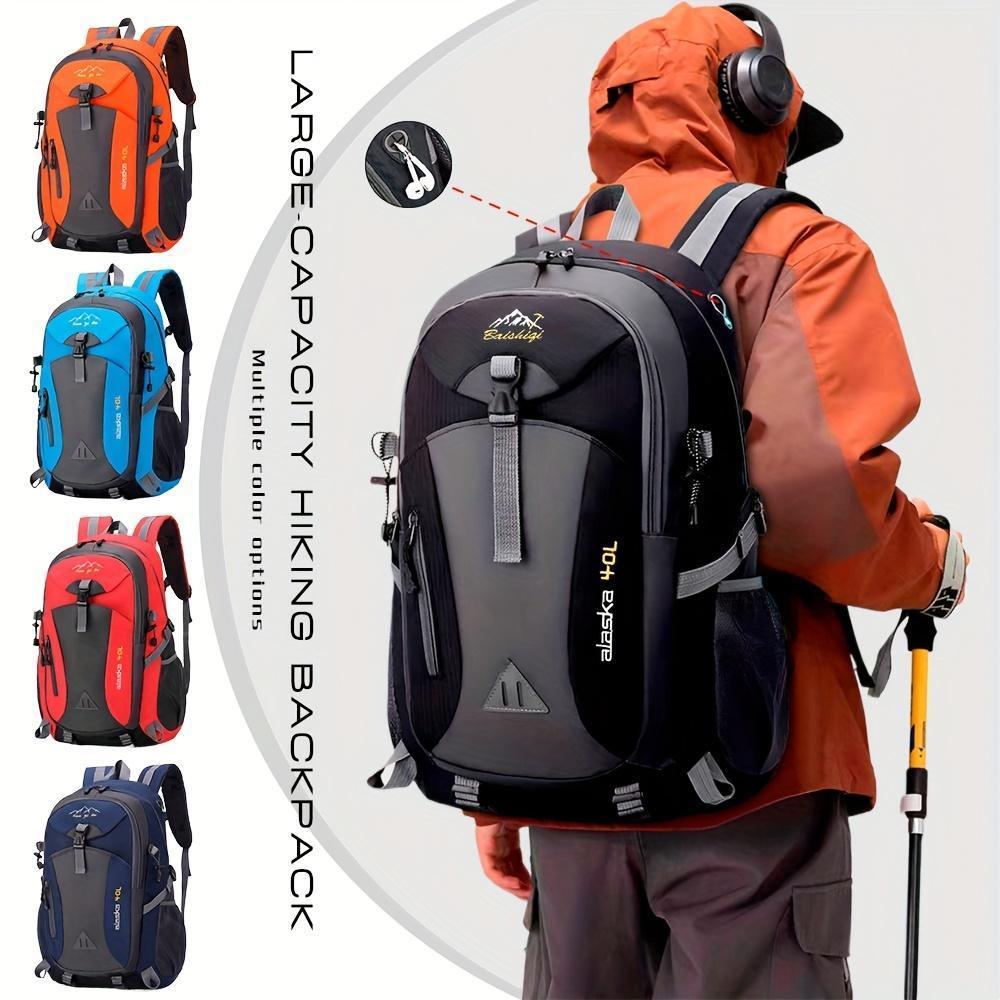 Stop choosing between light weight and big capacity.This 40L unisex rucksack is both – plus breathable padding. Hiking just got way more enjoyable.