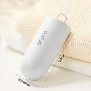 The lint remover is washable and reusable, a roller-type mini portable dust remover for clothes that picks up cat hair and other hair