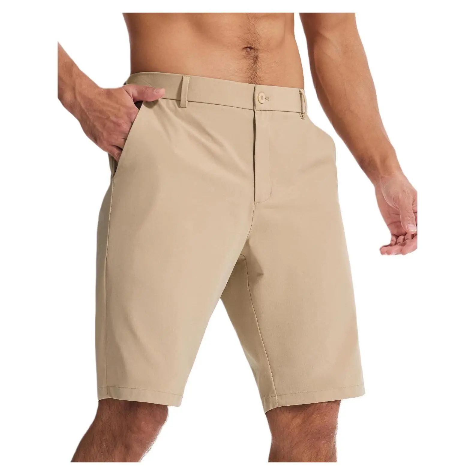 Men's Classic Fit 7/9/11 Inch Golf Shorts Lightweight Stretch Hiking Casual Shorts with 2 Pockets and 1 Hidden PocketGift
