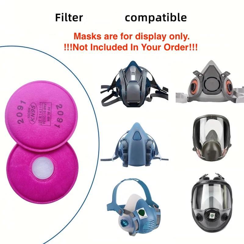 12pcs 40mm High-Efficiency Activated Carbon Fiber Filter Cotton, Ideal for Painting, Spraying, Welding, Chemical Dust Protection