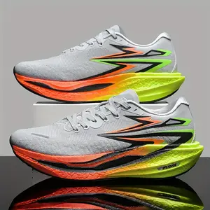 GGOR Sneakers, Men's Half Marathon/Full Marathon Feiran 4 Love Arrow Series Full-Foot Carbon Plate Marathon Racing Ultra-Light Running Shoes for Men, Women, and Youth Athletes