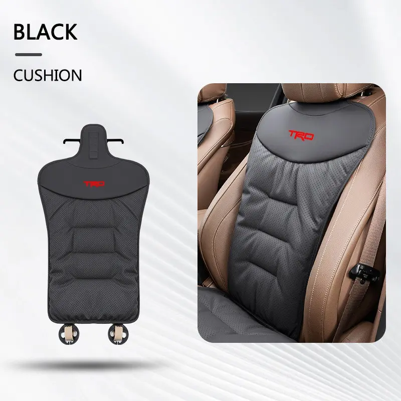 Car Seat Soft Velvet Cushion, Non-Slip Protector, Breathable Pad, Backrest for Trd Corolla, Yaris, Aygo, Prius, Chr, Camry, Auris, Avensis, Land, Car Accessories