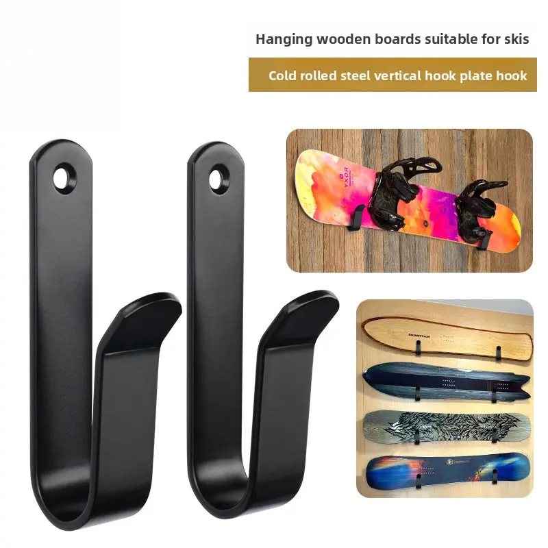 6/12 pack black iron hooks, personalized coat hooks, snowboard hooks, cabinet and wardrobe hooks, coat hooks, hat hooks, wall hooks, including mounting