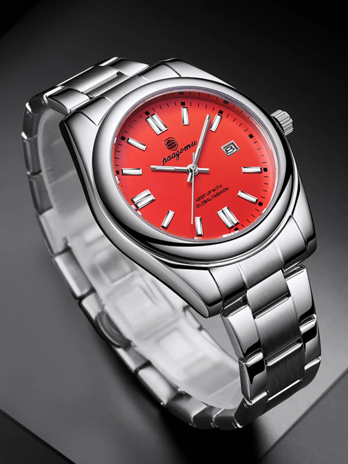Ultra-Thin Quartz Watch for Men and Women, Minimalist Style, Waterproof Night Glow, Comfortable Strap, Daily Office Gift