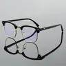 【Black Friday】Simple Square Eyeglasses, Basic Fashion Eyeglasses for Women & Men, Work & Daily Wear Stylish Square Frames Glasses, Trendy Casual Fashionable Eyeglasses