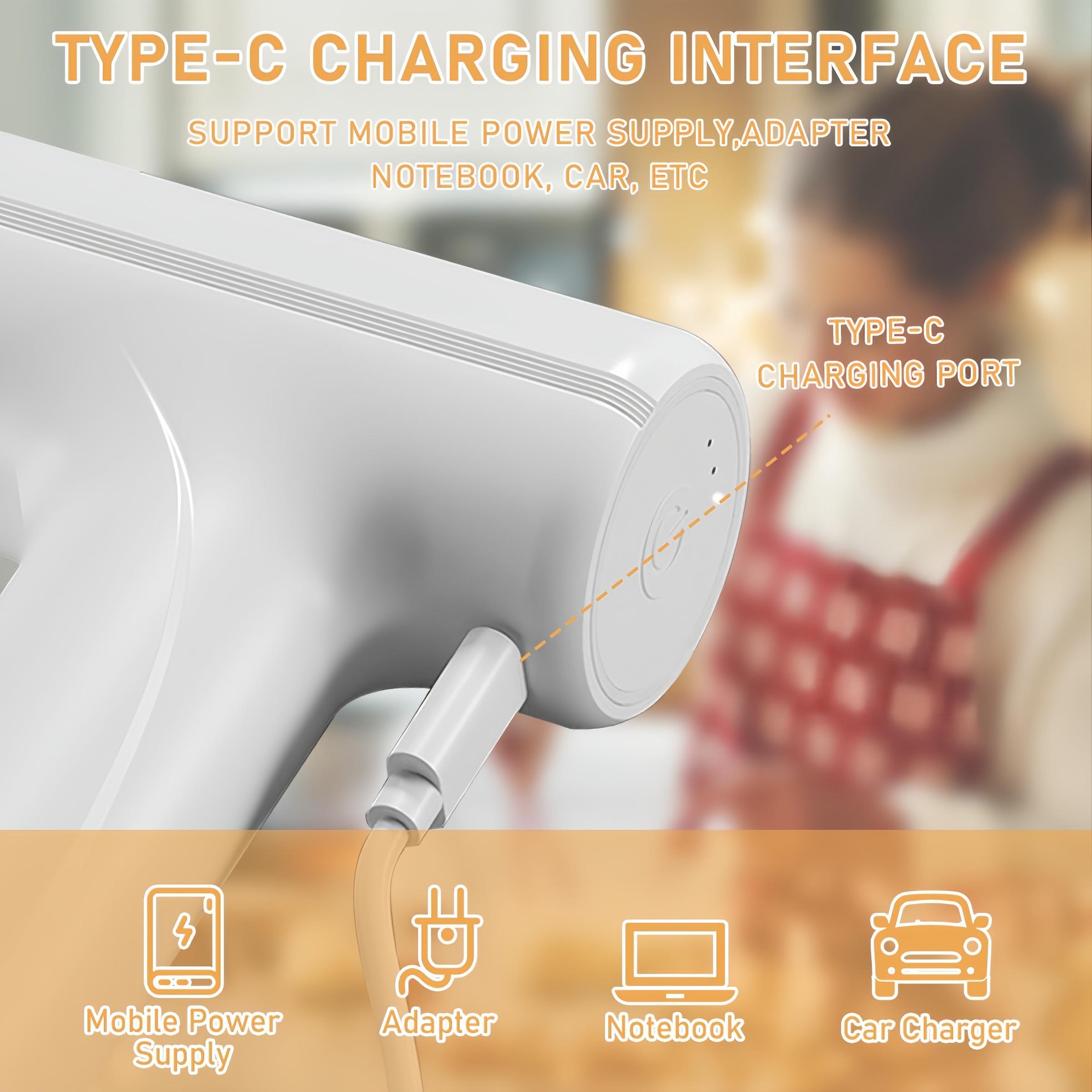 USB Rechargeable Wireless Handheld Electric Egg Beater, 1 Count Multi-functional Whisk Mixer, Portable Kitchen Mixer, Compact, Easy-to-use, and Space-saving Kitchen Appliances
