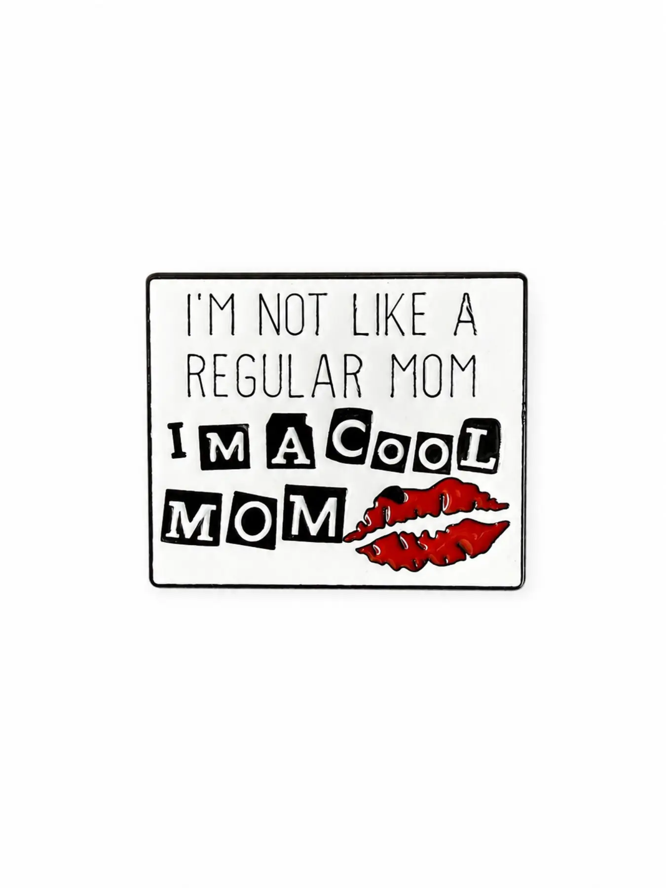 Funny Cool Mom Enamel Pin, Cute Mother’s Day Brooch Badge, Trendy Mom Gift for Jacket Backpack Bag, Lapel Pin, Brooch Pins