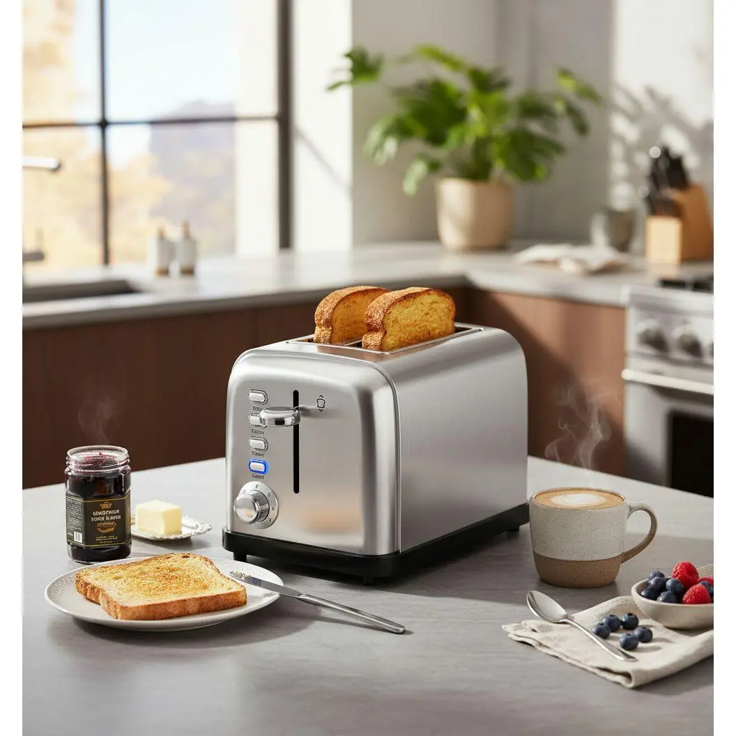 Cook N Repeat Extra-Wide 2-Slice Toaster