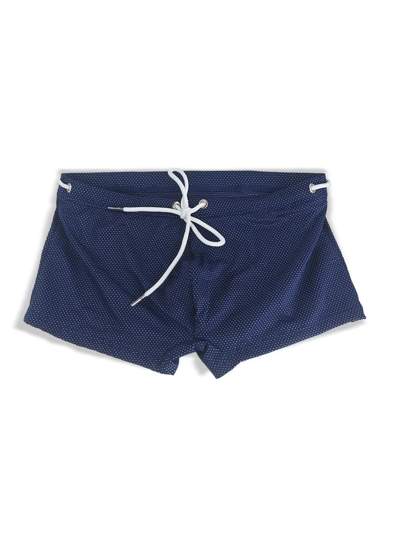 1 Pack Men Drawstring Summer Swim Trunks, High Stretch Soft Cool Breathable Antibacterial Swimwear Shorts, Stylish Square Leg Bathing Suits S-XL Multi Colors for Beach Pool Party Water Sports Vacation