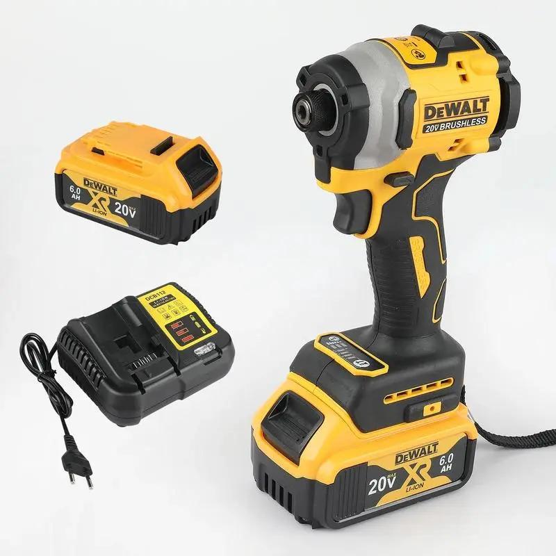 Dewalt DCF850: 20V Lithium - Powered Cordless Electric Screwdriver - Unrivaled Torque for Professional Power Tool Needs