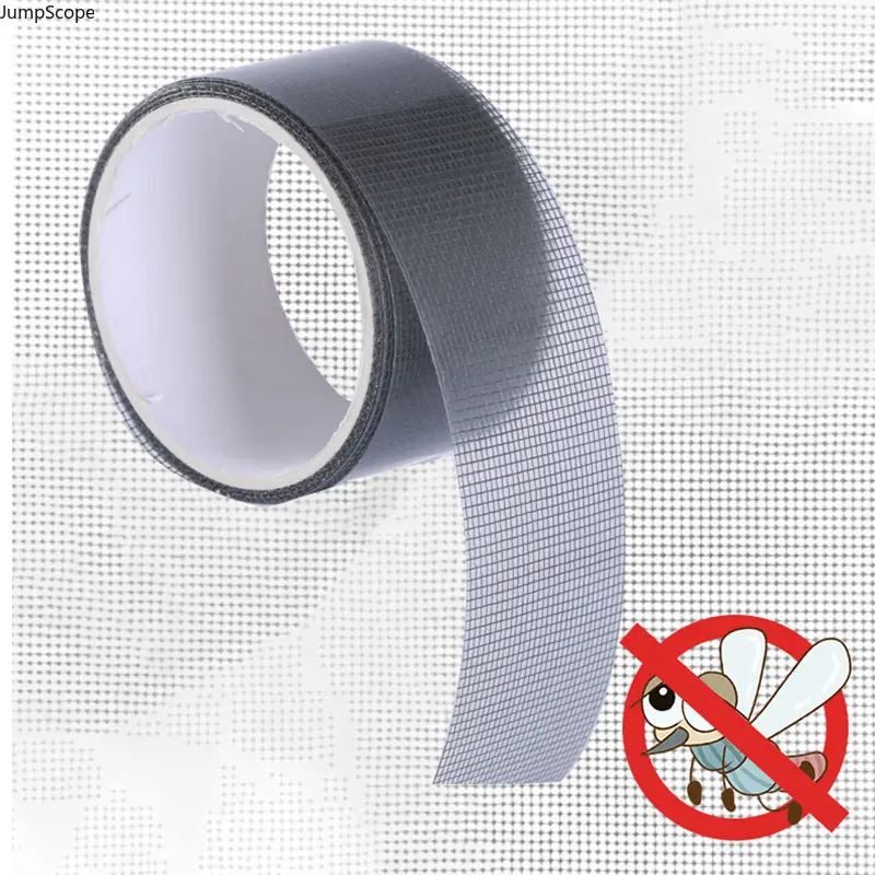 3 Rolls Grid Mesh Self-Adhesive Window Screen Repair Kit - Tape Adhesive, Waterproof Mesh, Instant Hole Fix for Household Maintenance (Black, White, Gray), Window Repair Kit, Adhesive Tape Waterproof