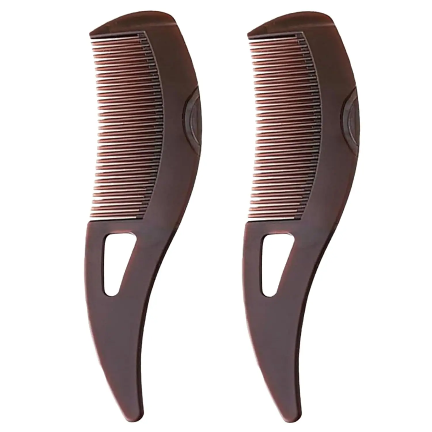 2PCS Dandruff Comb, Scalp Sweep Detoxing Energy Comb, Plastic Hollow Tooth Button Hairbrush  Scalp Cleaning Exfoliator Massage and Oil Buildup Removal  Women Men Kids baby