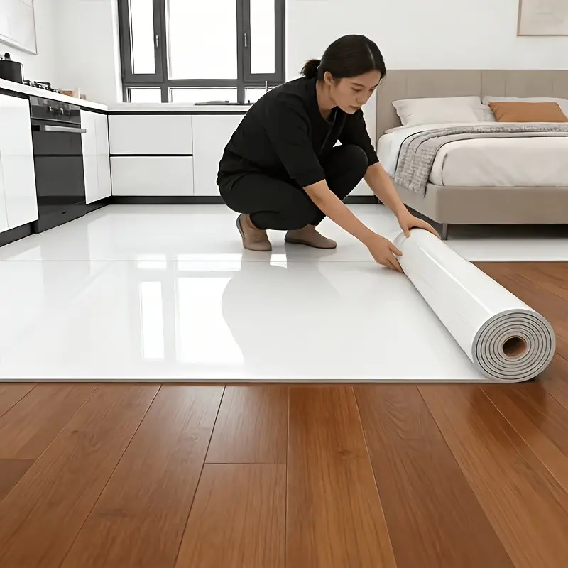 Thick Stone-Imitation PVC Renovation Roll, 3.25mm Foam Structure, Marble Texture, Durable, Easy Installation, Home & Commercial Use