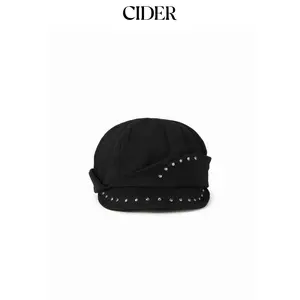 Cider STUDDED BERET HAT