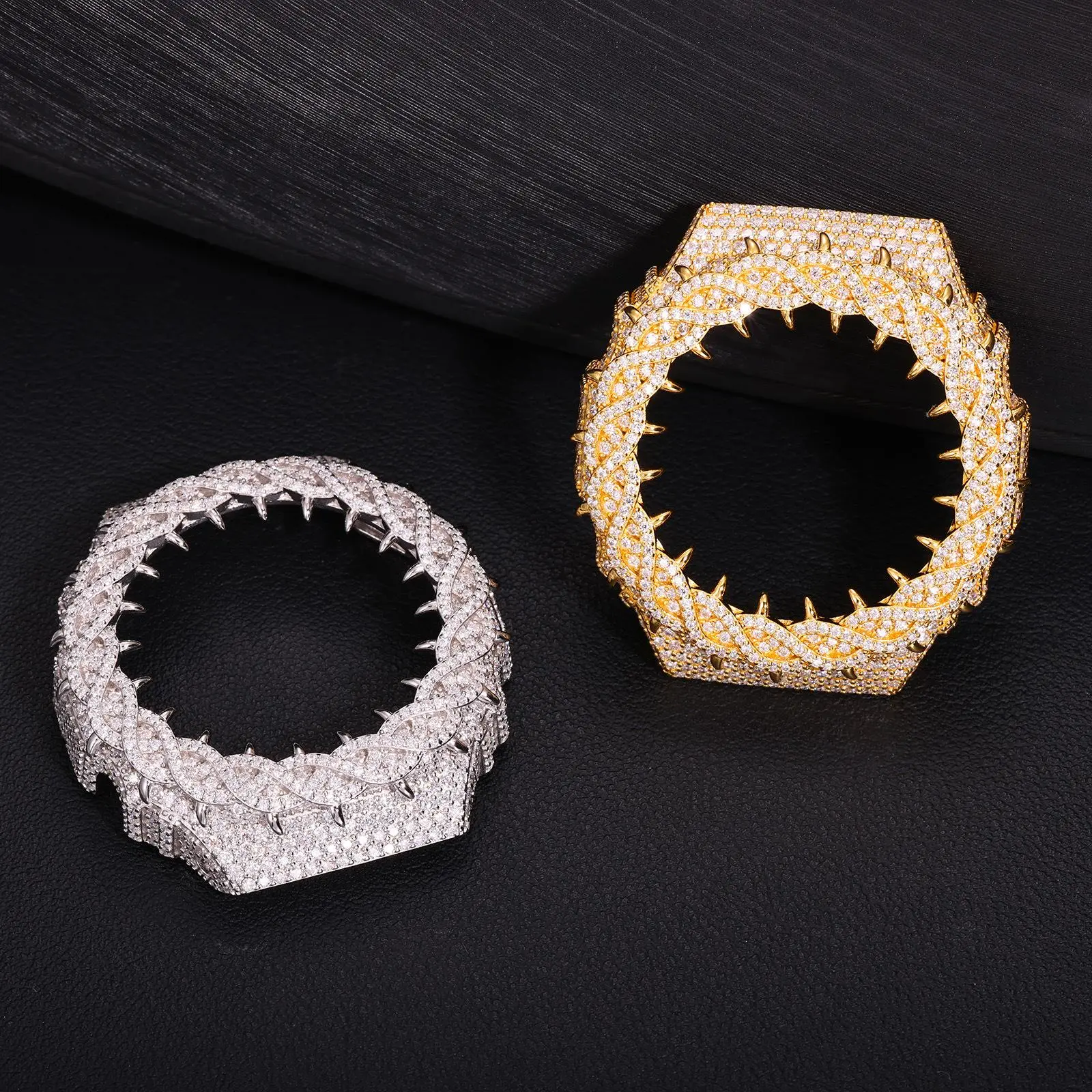 Suitable for GA2100GB model VVS MOI hip-hop watch case light luxury premium case jewelry men
