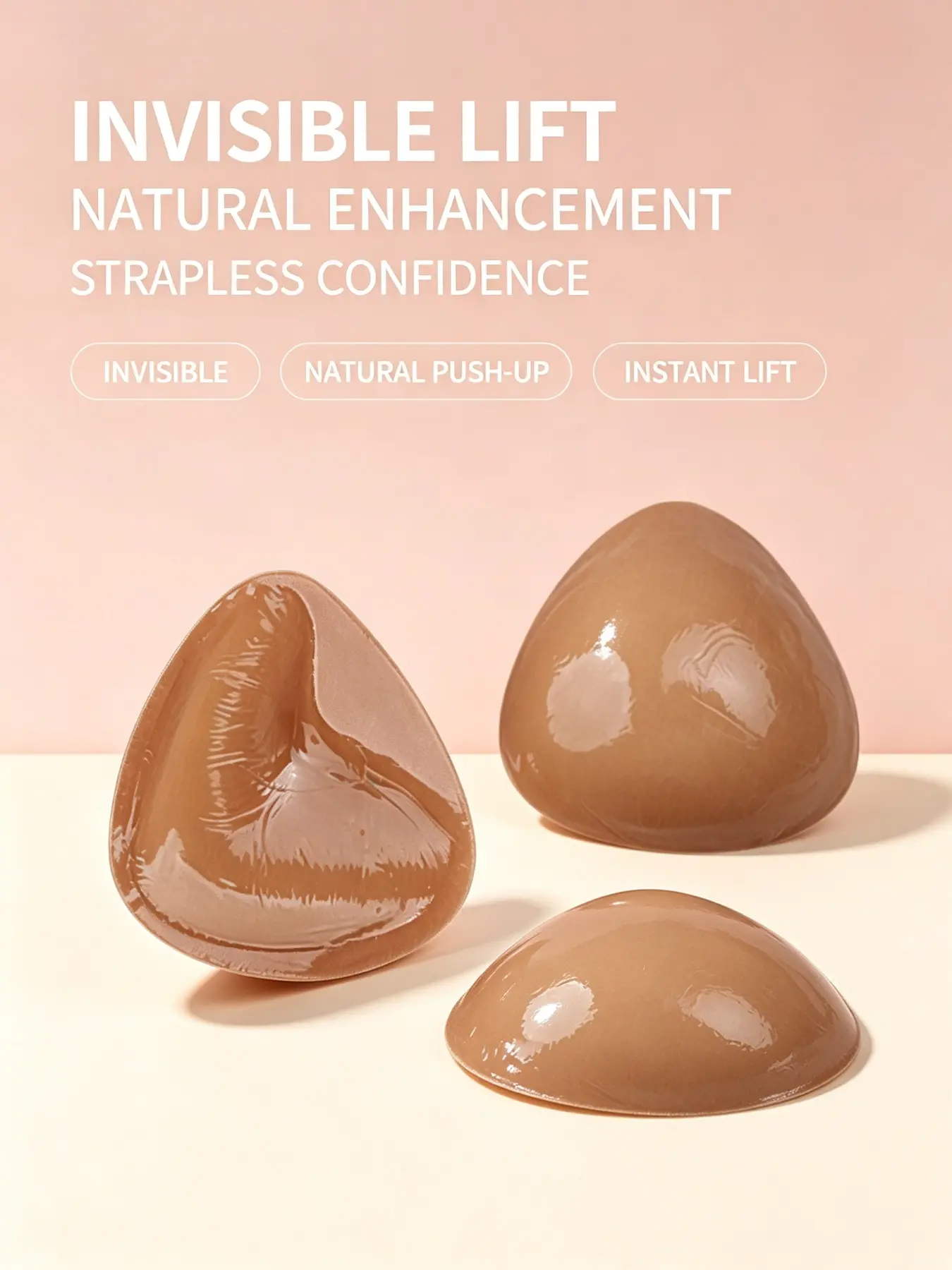 boost inserts swimsuit ，Boost Inserts，Instant Lift Push Up Sticky Bra, Invisible Breast Lift Pads, Double Sided Adhesive Silicone Bra Inserts for Natural Cleavage Enhancement ，ultra boost inserts bwedding dress