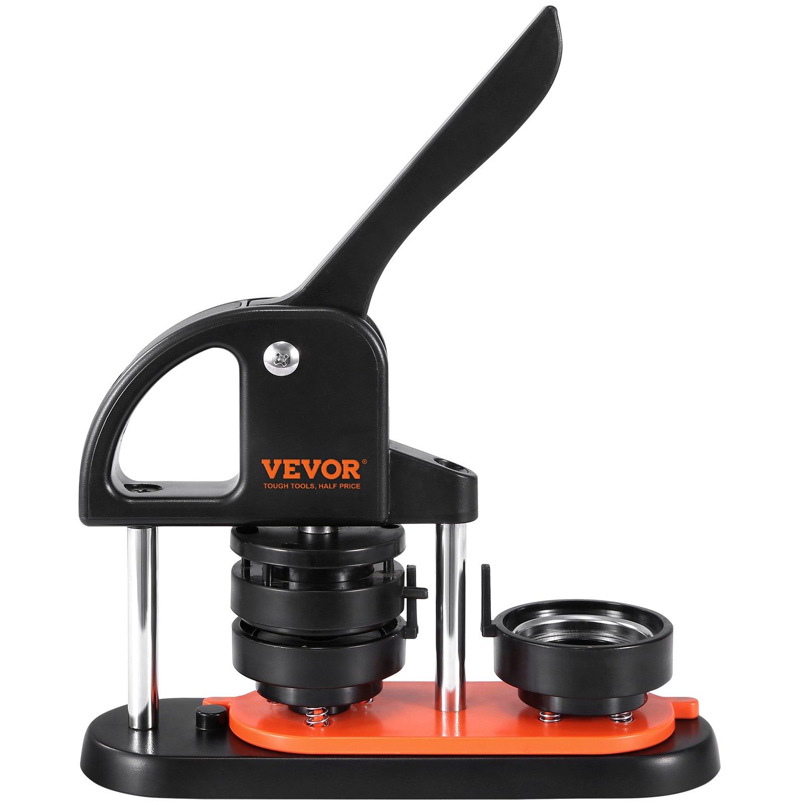 VEVOR Button Maker Machine, 2.28 inch/58mm Pin Maker with 100pcs Button Parts, Ergonomic Arc Handle Punch Press Kit, Button Maker with Panda Magic Book, For Children DIY Gifts and Christmas VEVOR Button Maker Machine, 2.28 inch/58mm Pin Maker with 100pcs Button Parts, Ergonomic Arc Handle Punch Press Kit, Button Maker with Panda Magic Book, For Children DIY Gifts and Christmas