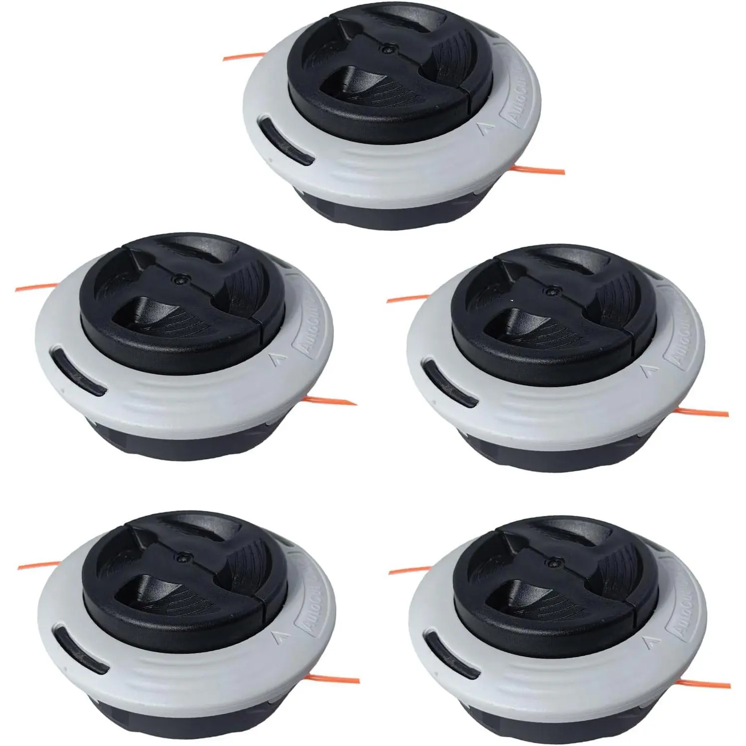 5-Pack Auto-Adjusting C26-2 Dual Nylon Line Trimmer Head, Replacement for Stihl 4002 710 2169 FS Series (FS55, FS55R, FS56, FS56RC, FS70, FS70R, FS80, FS85, FS90, FS90R, FS91, FS94, FS120, FS131, FS131R, FS240, FS250) Weed Eater Head for Weeding Edges