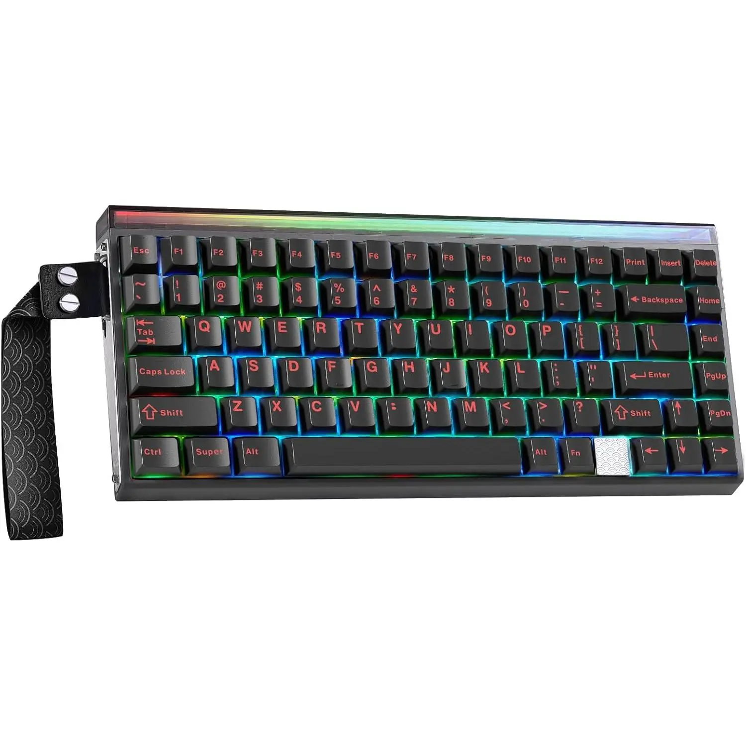 Aula  75 HE  Gaming Keyboard,Black Mechanical Keyboards | Tri-Mode BT 5.0/2.4GHz/USB-C 75%  Keyboard,RGB Custom Keyboard Hall Effect, Keyboard Compatible w/Win/
