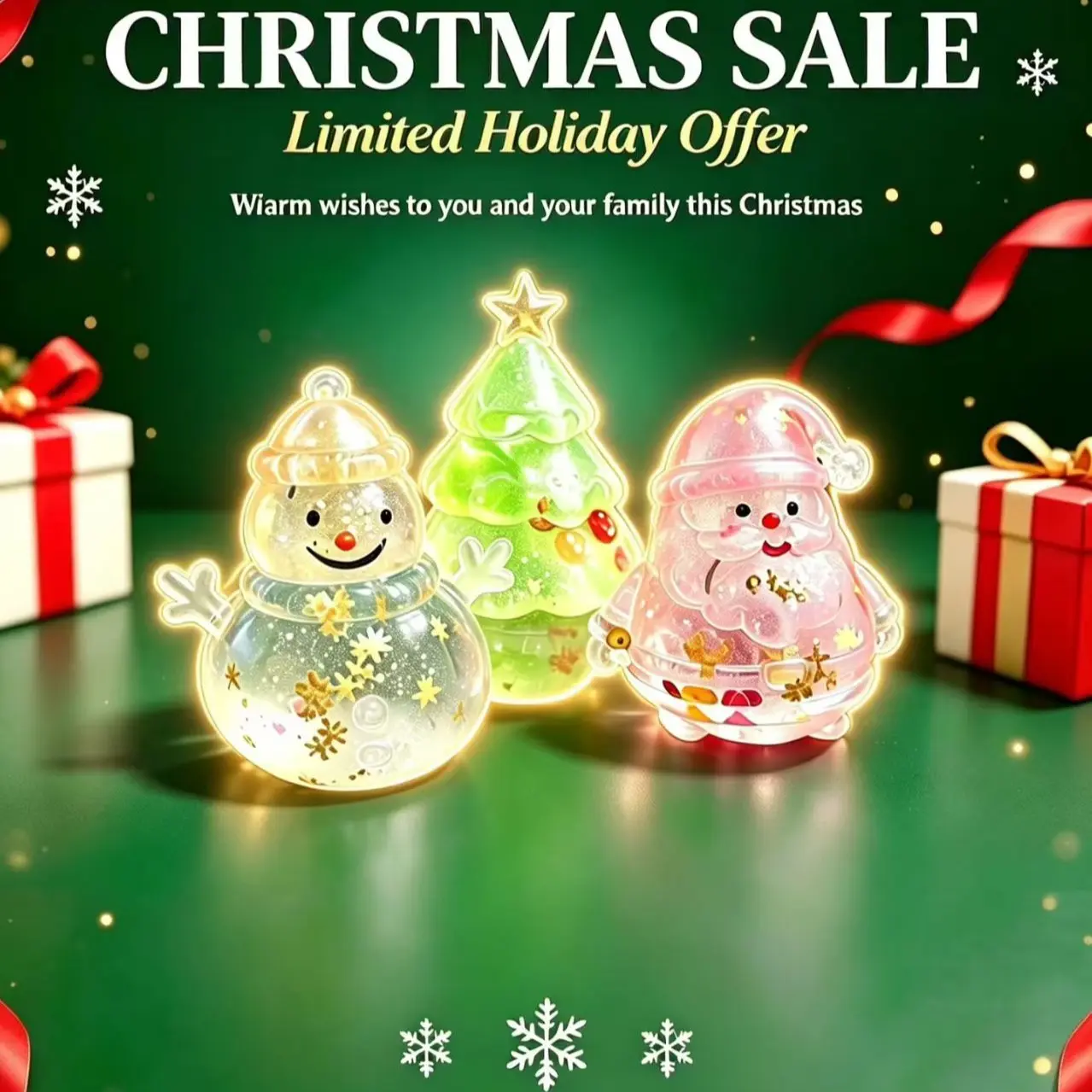 Christmas Theme Stress Ball, Cute Cartoon Design, Soft Gel Relaxation Toy, Perfect for Holiday Gifts, Desk Stress Relief, Party Gift