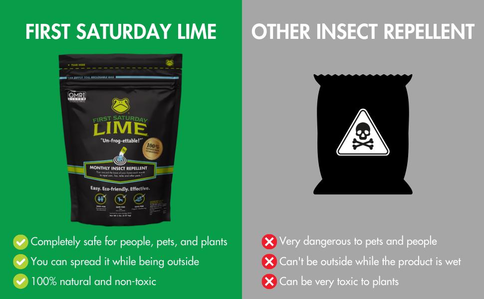 First Saturday Lime 5lb Bag