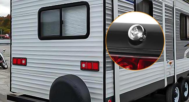 Nilight Rectangle Red LED Triple Tail Lights