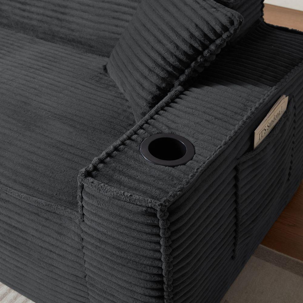 3Seater  Boneless Couches,No Assembly Needed, Modern  for Compact Living Rooms, Apartments, and Offices sectional compression sofa outdoor beige comfortable gray game soft affordable functionals of memory foam pet friendly comfy