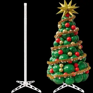 Portable Single Pack Balloon Display Stand Excluding Balloons, Fit Birthday Wedding Holiday Multiple Events, Improve Disordered Balloon Display, Viral Party Ornament Supply