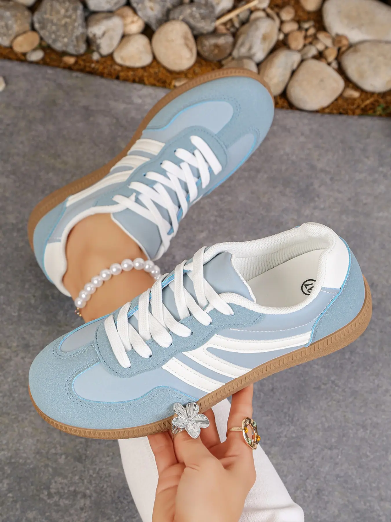 Women's New Couple Casual Shoes, Footwear Sneakers, Vintage Classic Sports Sneakers, Lowtop Casual Sneaker, Fashionable Casual Sneakers, PU Leather Laces, Soft Comfortable Eva Sole, All Seasons, Fashion Street Style
