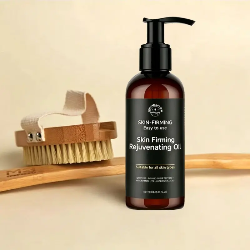 Anti-Cellulite Massage Oil, Skin-Firming, Hydrating Moisturizing Collagen Hyaluronic Shea Body Oil, Suitable for Daily Body Care & Skincare Massage