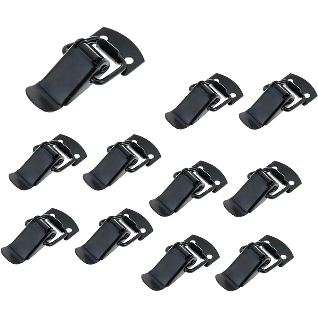 Toggle Latch Mini Size Stainless Steel Latch for Toolbox, Cases, Chests - 10 count