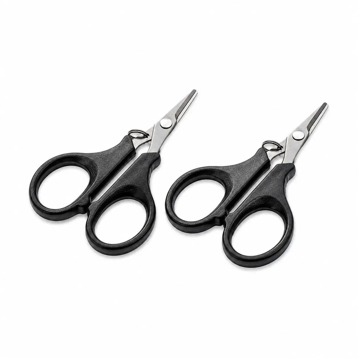 2pcs Fishing Scissors, Portable Design, Ideal for Various Outdoor Fishing Scenes, Compact Size, Easy to Carry, Perfect for Anglers, Fishing Supplies