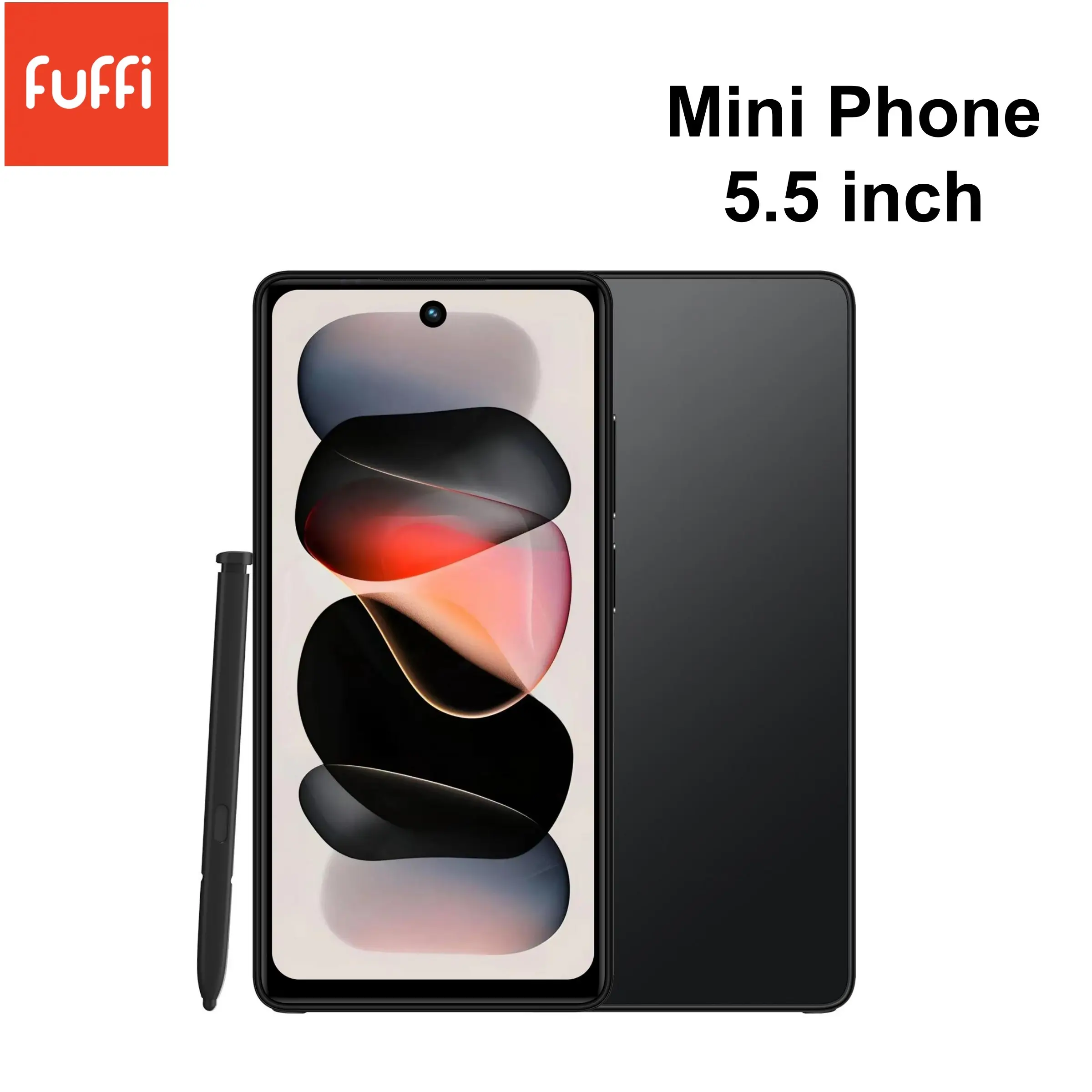 FUFFi- Mini 5.5 Inch,Android Phone, 4G Network, 4+64GB/32GB Memory, Dual Sim, 2500mah Battery, 5+13mp Camera