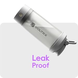 VOLTRX Merger Electric Protein Powder Blender USB-C Rechargeable 24 oz Shaker Cup BPA-Free Leak-Proof Whisper-Quiet Mixing Health & Home Supplies - Bottles, Organiser