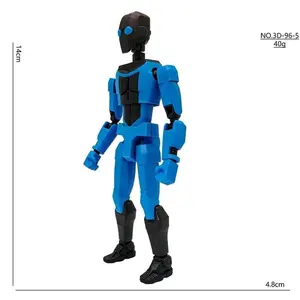 3D Printed Superheroes Invincible 2.0 Anime Multi-Jointed Shapeshift Toys Action Figures Mannequin Model Ornaments Gifts
