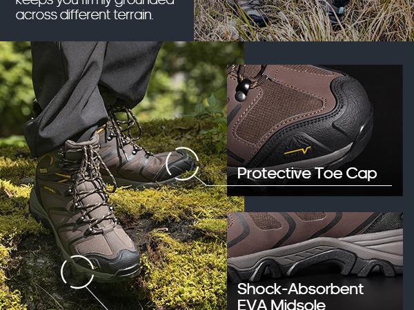 [Armadillo Series] Men's & Women's Waterproof Hiking & Walking Boots Trekking Shoes Outdoor Sneakers Mountain Sandals