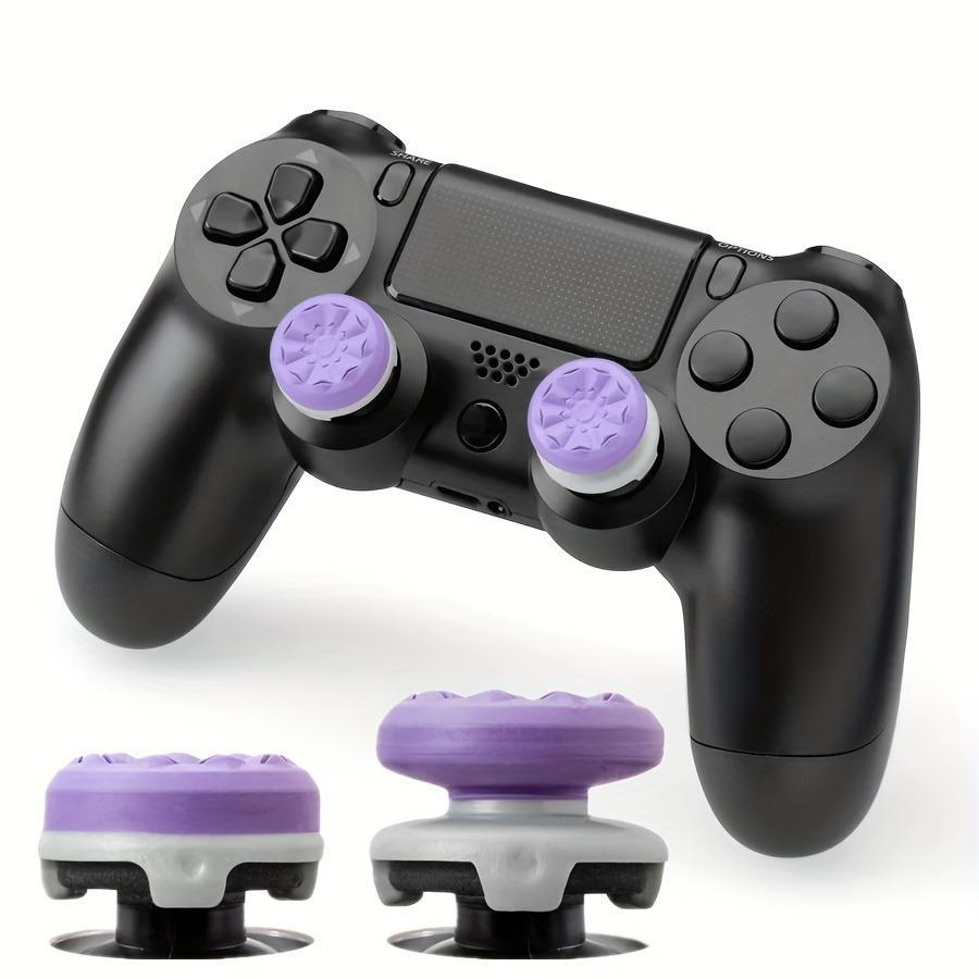 Controller Performance Instructions Joystick, 2 Counts/set 3D Analog Joystick Replacement, Game Console Accessories for PlayStation PS4 & PS5, Thumb Grip, Joystick Cover, Thumbstick Grips, Gaming Pad, Dual Joystick