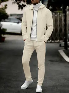 Men's New Arrival Suit Set, Christmas Gift, Friday Sale, Spring Summer Fall Clothing, Jogging Set, Elastic Pants, Casual Blazer