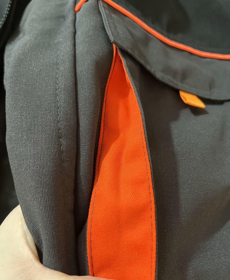 Men's Work Suit with Multiple Pockets Wear-Resistant for Car Maintenance & Work Safety Overalls Menswear Clothes Uniforms Workwear